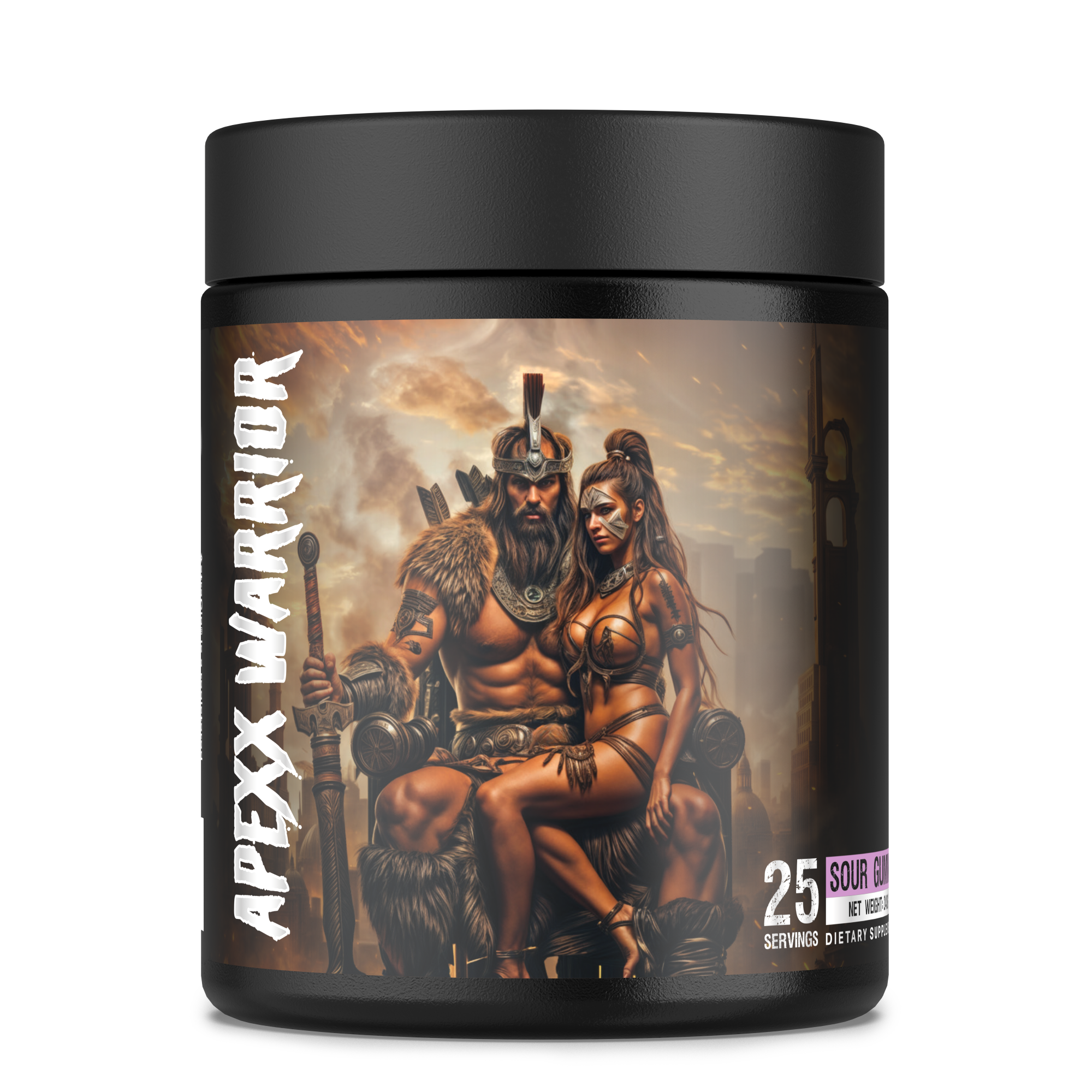 APEXX Warrior Thermogenic - Sour Gummy Flavour