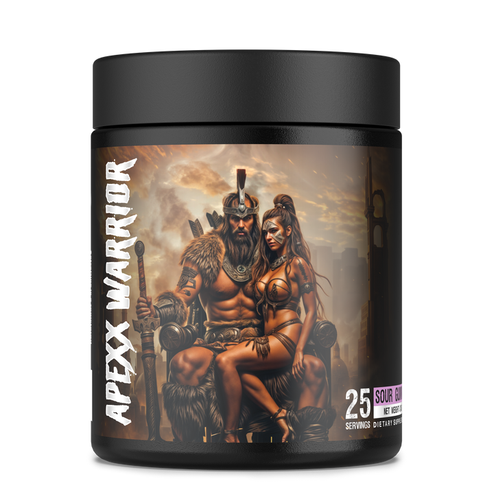 APEXX Warrior Thermogenic - Sour Gummy Flavour