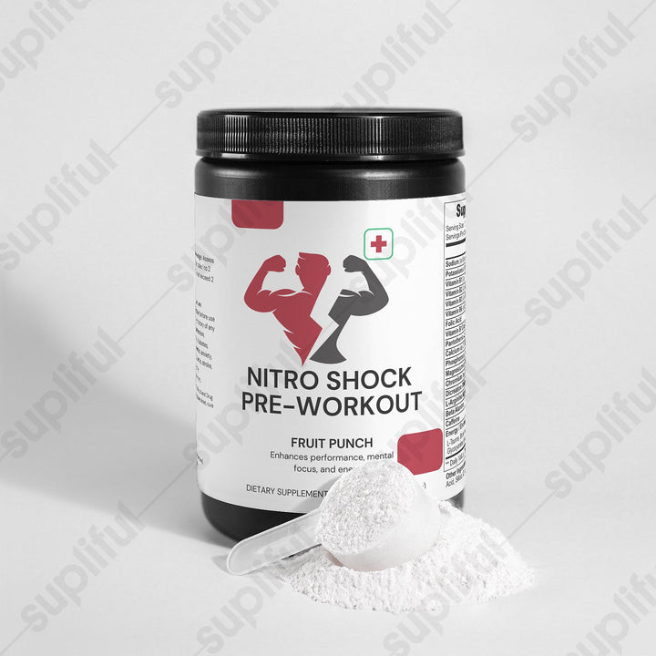 Nitric Shock Pre-Workout Powder (Fruit Punch)