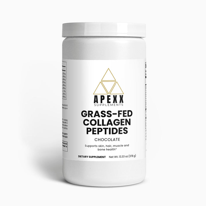 Apexx Grass-Fed Collagen Peptides Powder (Chocolate)