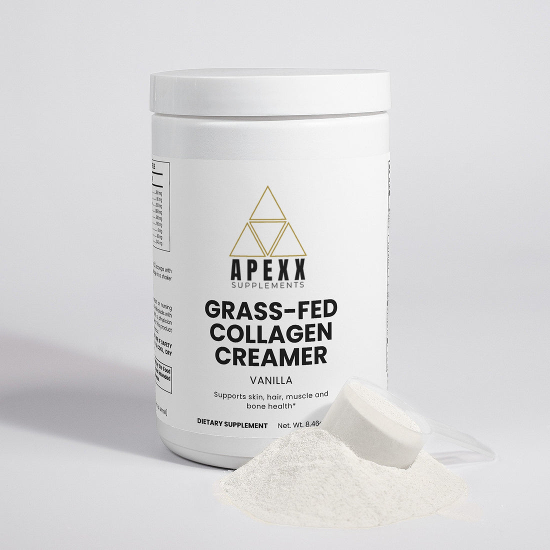Apexx Grass-Fed Collagen Creamer (Vanilla)