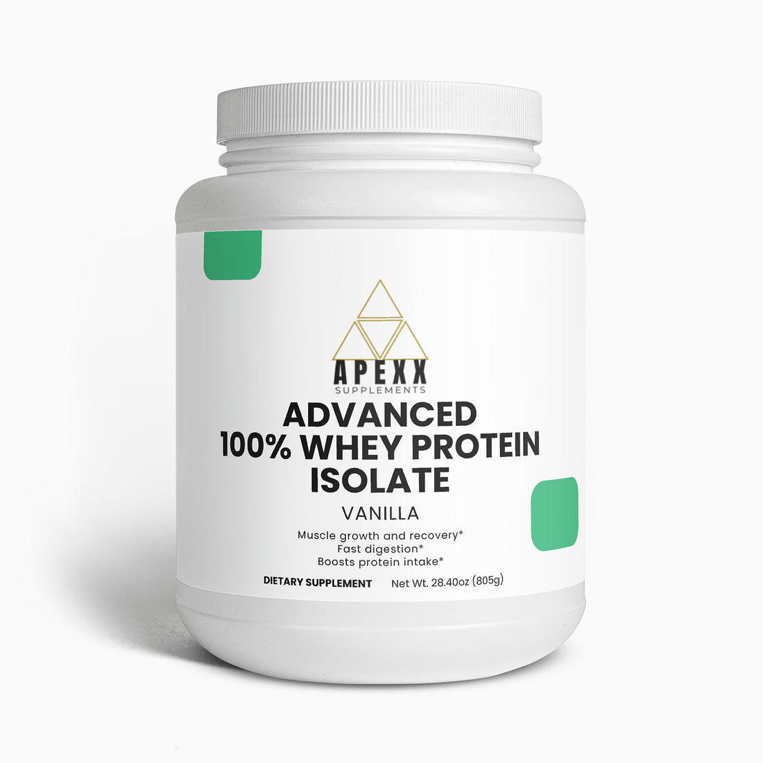 Advanced 100% Whey Protein Isolate (Vanilla)