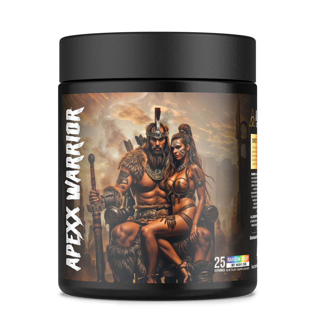 APEXX Warrior Thermogenic-Rainbow Candy Flavour