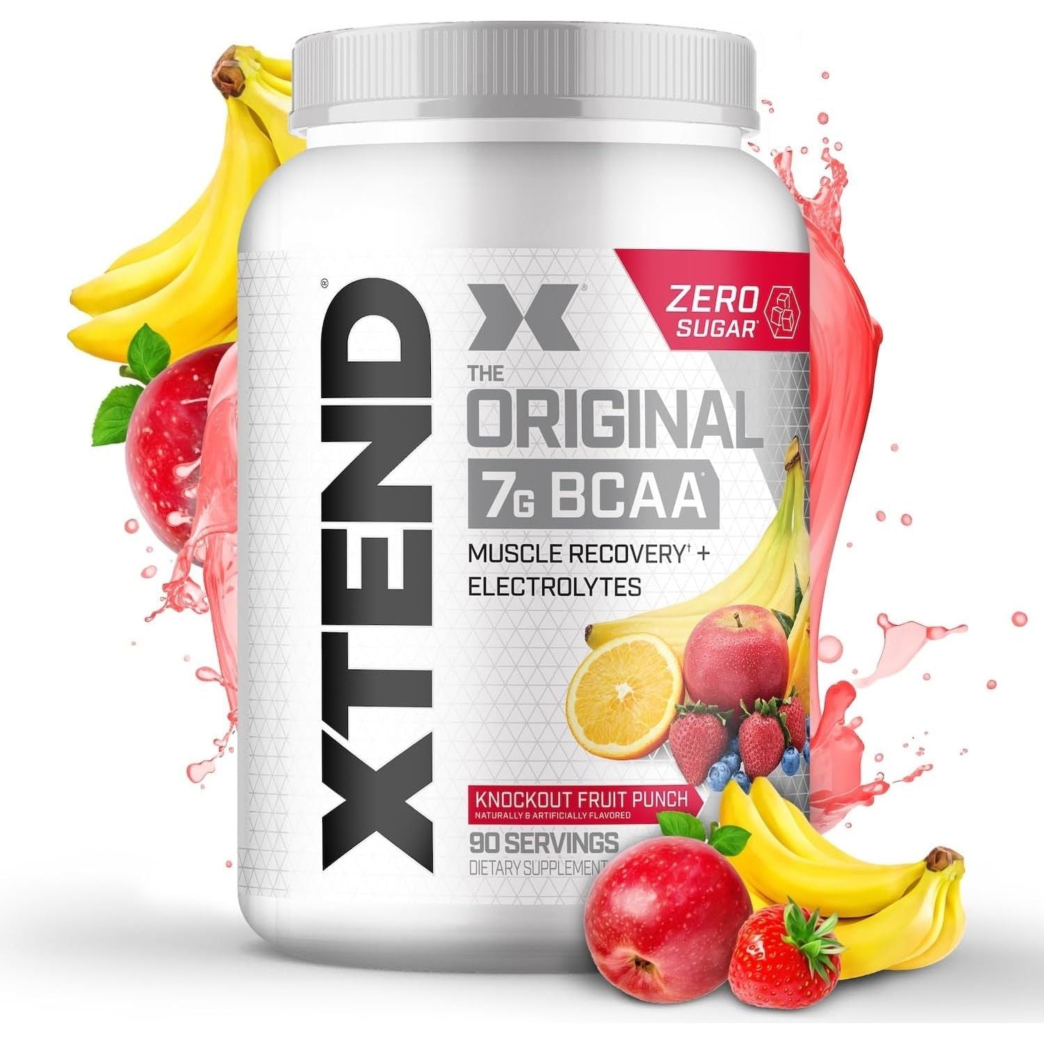 Xtend BCAA Powder, Branched Chain Amino Acids, Bcaas, Mango, 90 Servings