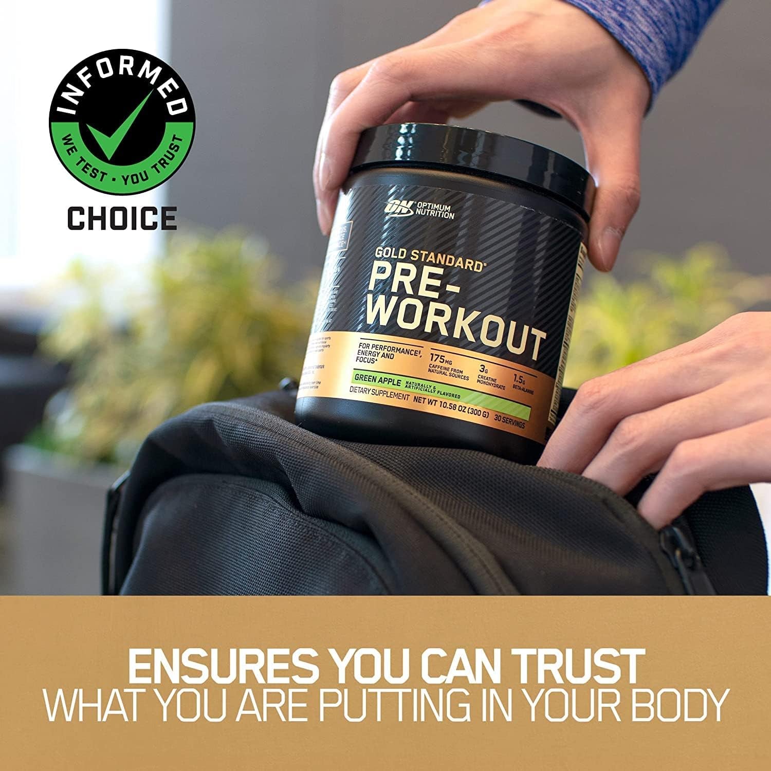 Gold Standard Pre Workout, Fruit Punch, 300G, 30 Servings