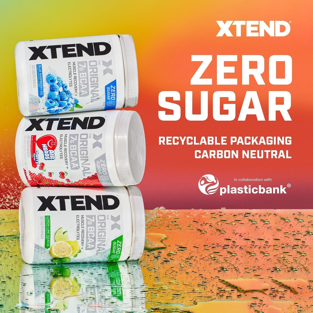 Xtend BCAA Powder, Branched Chain Amino Acids, Bcaas, Mango, 90 Servings