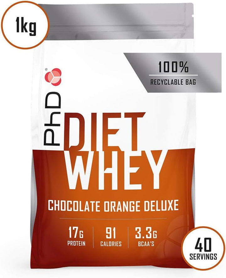 Nutrition Diet Whey Protein Powder, 1 Kg, Chocolate Orange