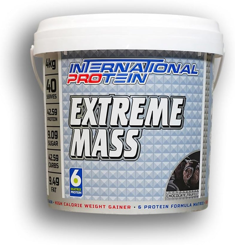 Extreme Mass Chocolate Truffle Flavour Weight Gainer Protein Powder 4 Kg