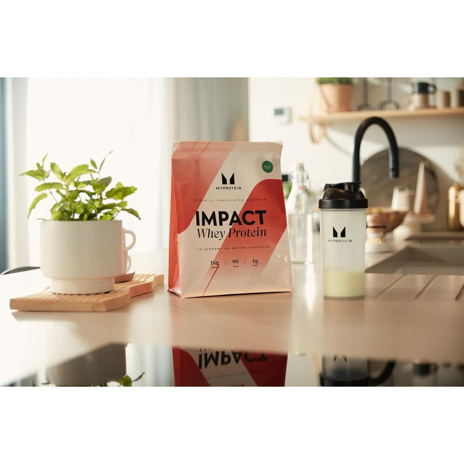 Impact Whey Protein Powder – 1Kg - 21.9G of Protein per Serving, Supports Muscle Building, Recovery & Lean Muscle Maintenance – 33 Servings (1Kg, Chocolate Smooth)