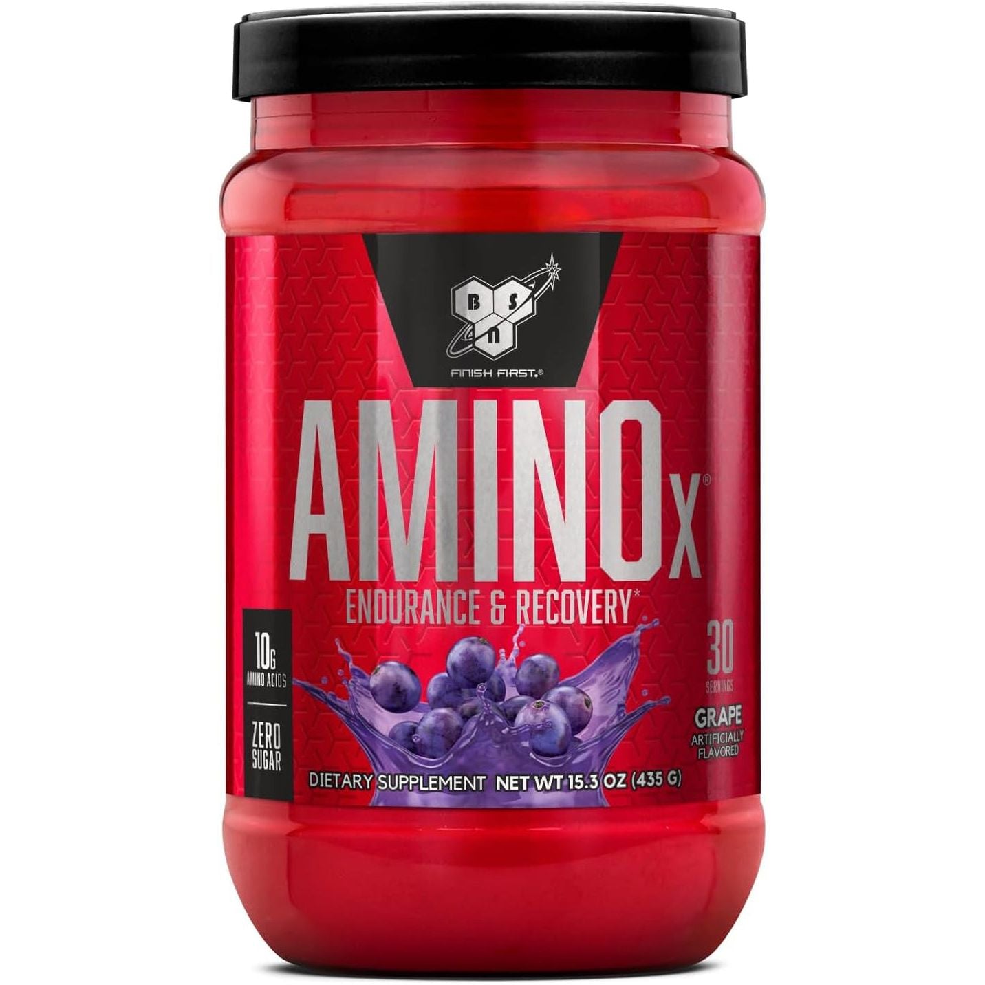 Amino X Endurance & Recovery BCAA Intra Workout, Grape, 435G, 30 Servings