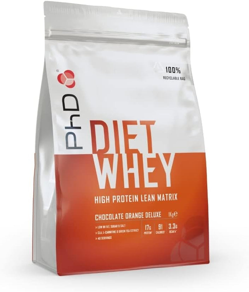 Nutrition Diet Whey Protein Powder, 1 Kg, Chocolate Orange
